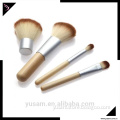 Wood 4 pcs personalized high quality mini wholesale makeup brush